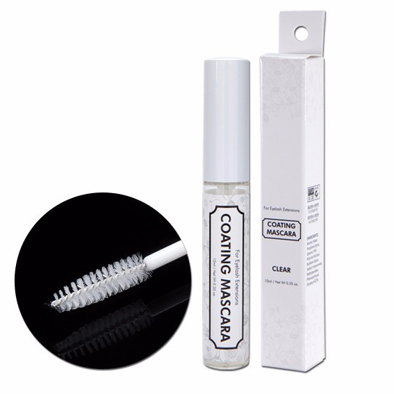 โค้ดติ้งขนตา Mascara Coating สีใส 10 ml. มาสคาร่า เคลือบขนตา โค้ดติ้งเคลือบขนตา โค้ตติ้งขนตา โค๊ตติ้ง จัดทรงขนตา เงางาม