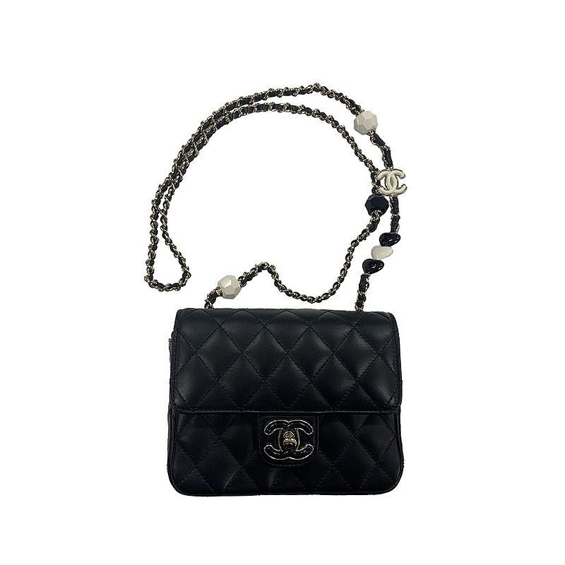 Chanel/Sheepskin/Shoulder Bag/Crossbody Bag/Large Size/ของแท้ 100%