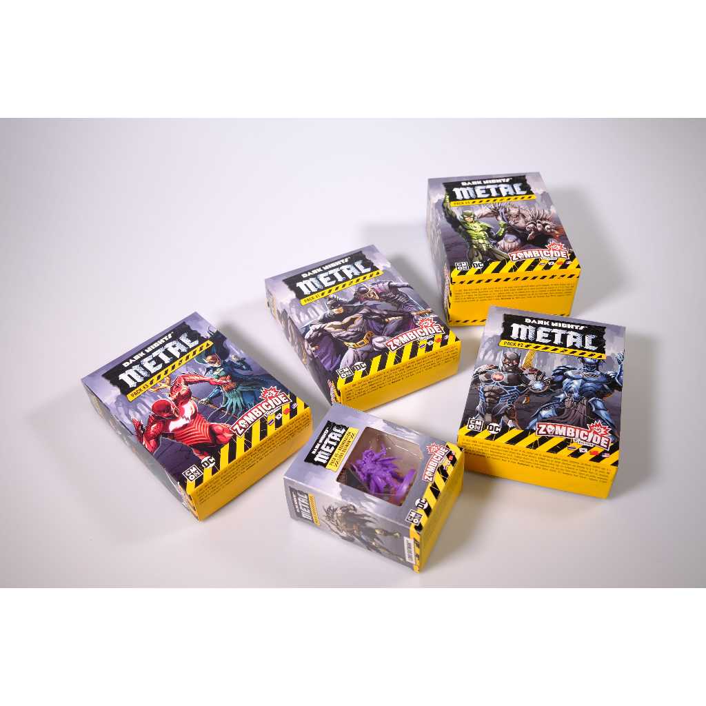 ZOMBICIDE 2ND EDITION: DARK NIGHT METAL PACK #1-5 (EN/KR/SCN/TH)
