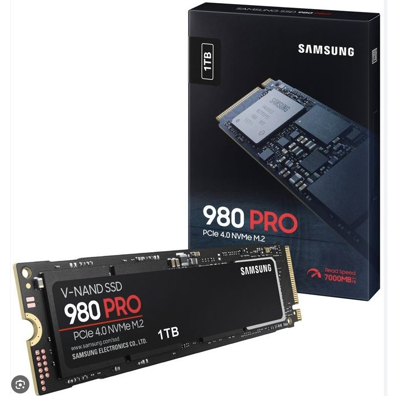 SAMSUNG 980 PRO M.2 1TB : MZ-V8P1T0BW SSD