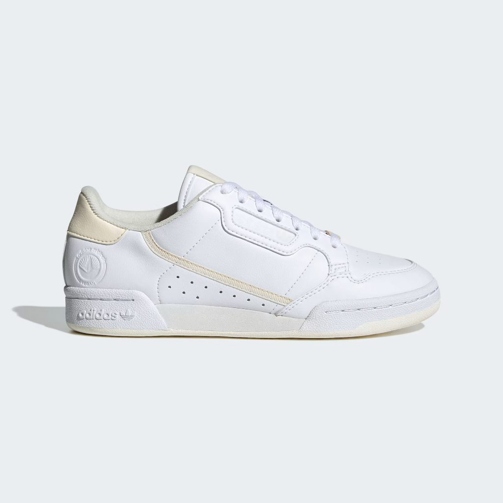 Adidas รองเท้าผ้าใบผู้หญิง Continental 80 | Cloud White/Ecru Tint/Off White ( GZ0785 )