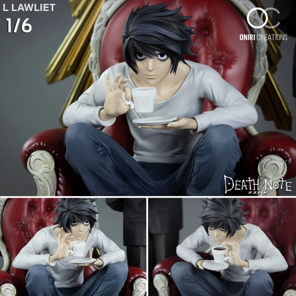 Figure Hive Oniri Creations Studio Death Note เดธโน้ต สมุดสังหาร L Lawliet แอล ลอว์ไลท์ ริวงะ 1/6 โม