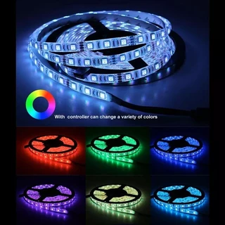 พร้อมส่ง ไฟเส้น LED 5050 2835 ไฟแต่งห้อง ไฟติดห้อง เปลี่ยนสีได้ สำหรับตกแต่งห้องนอน บ้าน