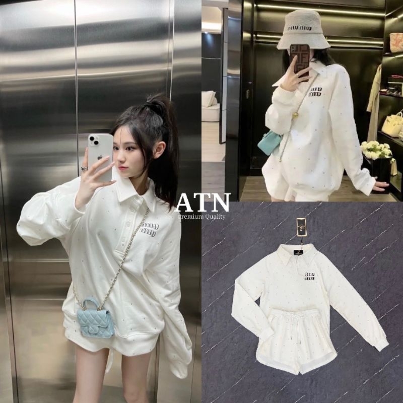 ATN BRAND : SET ขาสั้น น่ารักมาก Size S