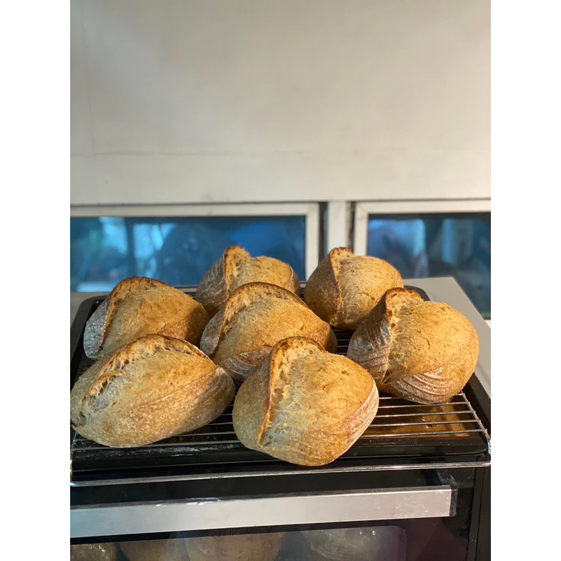 Sourdough Bread 🍞 ซาวโดว์ ขนมปังเพื่อสุขภาพ ยีสต์ธรรมชาติ เจ ไม่มีสารกันบูด #ใช้ยีสต์ธรรมชาติ