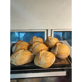Sourdough Bread 🍞 ซาวโดว์ ขนมปังเพื่อสุขภาพ ยีสต์ธรรมชาติ เจ ไม่มีสารกันบูด #ใช้ยีสต์ธรรมชาติ