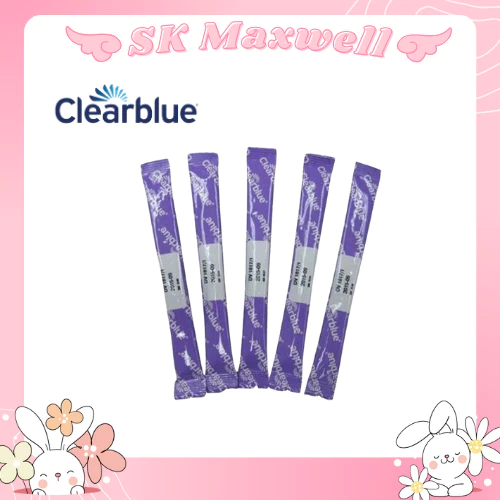 Clearblue Advanced Digital Ovulation Test เช็ควันไข่ตกแบ่งขาย 10 ชิ้น (Refill) เฉพาะแท่งตรวจสีม่วงไม่มีเครื่องวัด