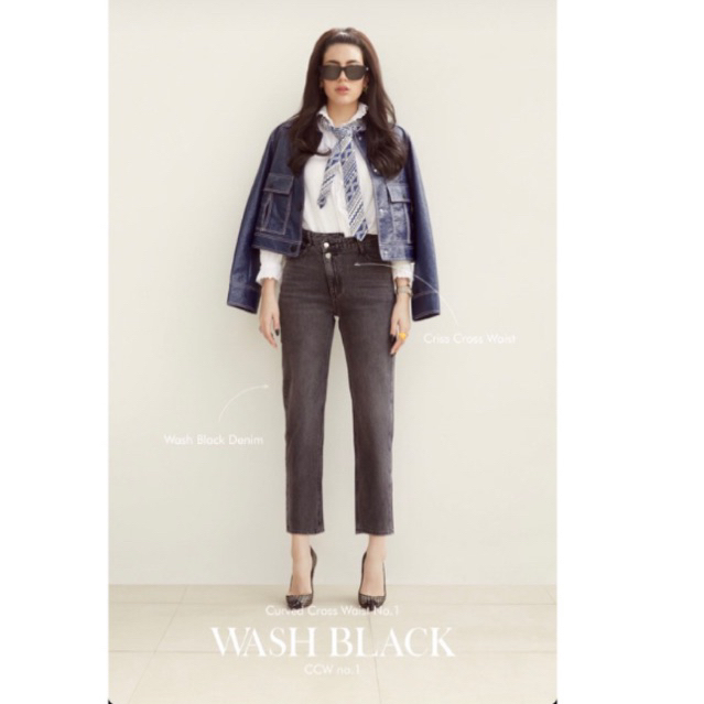 wara_official กางเกงยีนส์รุ่น ccw 1 size xs