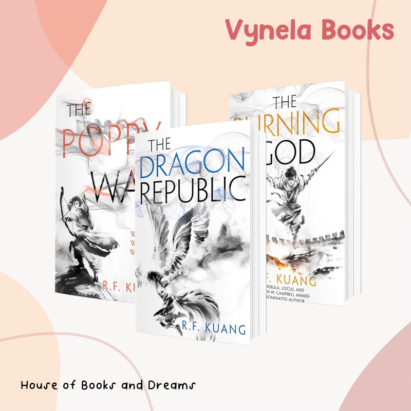 VYNELA (หนังสือภาษาอังกฤษ) THE POPPY WAR / THE DRAGON REPUBLIC / THE BURNING GOD (THE POPPY WAR #1-3) — R.F. KUANG