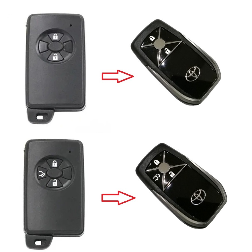 กรอบกุญแจ vios yaris (smart key) ปี 06-12 (smart key)