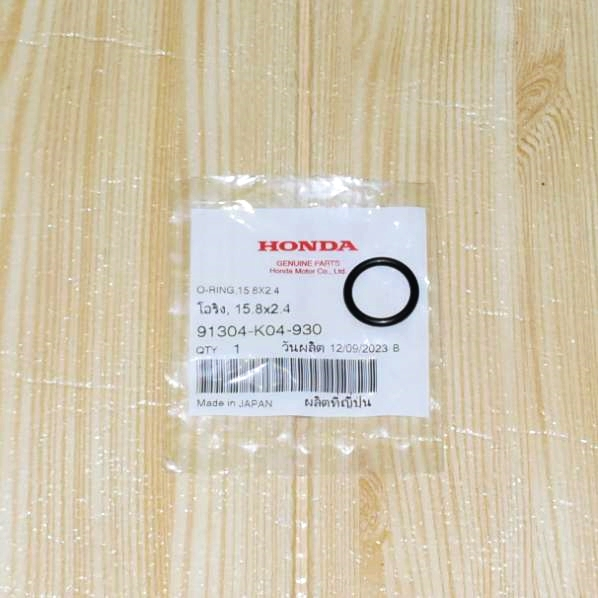 โอริง (15.8x2.4)  Forza 300  ปี2018-2020 แท้ศูนย์ฮอนด้า ราคา/1ชิ้น 91304-K04-930