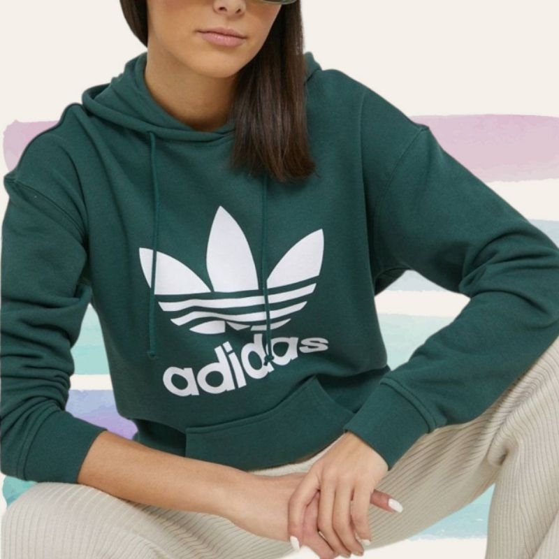 เสื้อฮู้ด Adidas Hoodie Originals เขียว