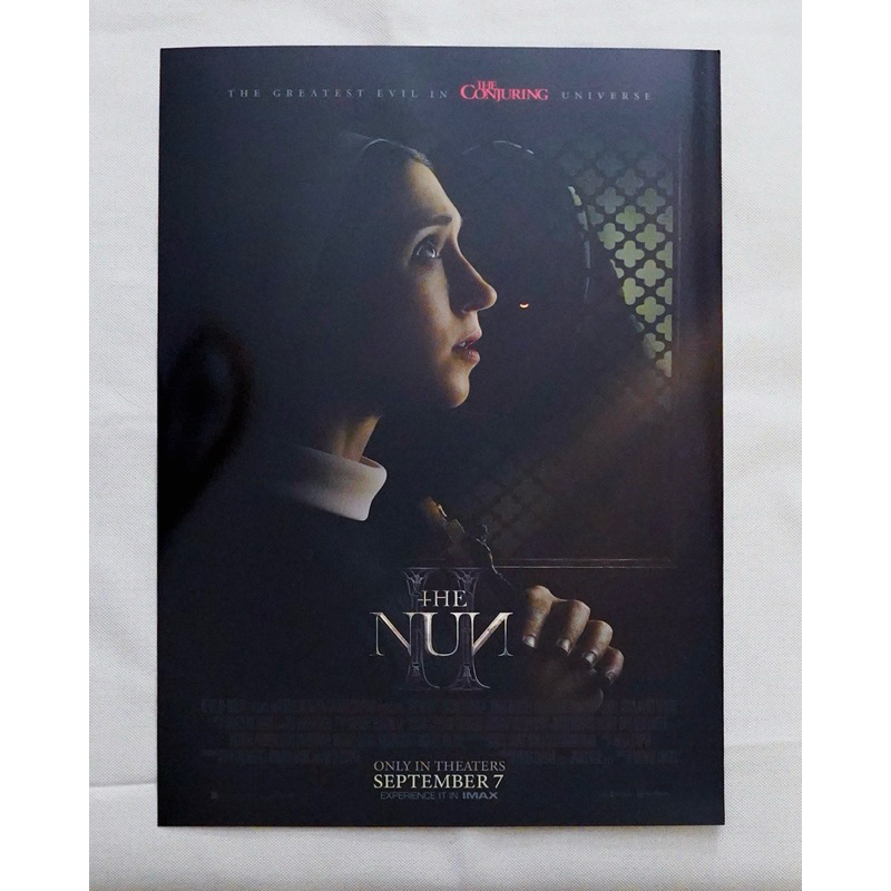 โปสเตอร์ของแท้ “THE NUN 2” IMAX จาก Major Cineplex - Poster “THE NUN 2” IMAX
