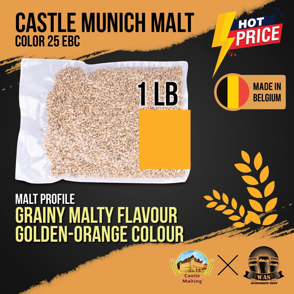 Castle Malt Munich Light 13-18 EBC 1 Lb
