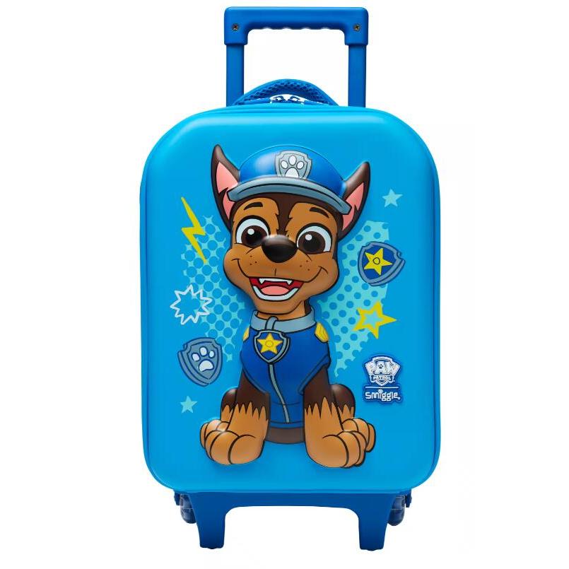 Smiggle Junior Hardtop Trolley Bag กระเป๋าล้อลากสมิกเกอร์  ลาย dog น้ำเงิน พร้อมส่งในไทย