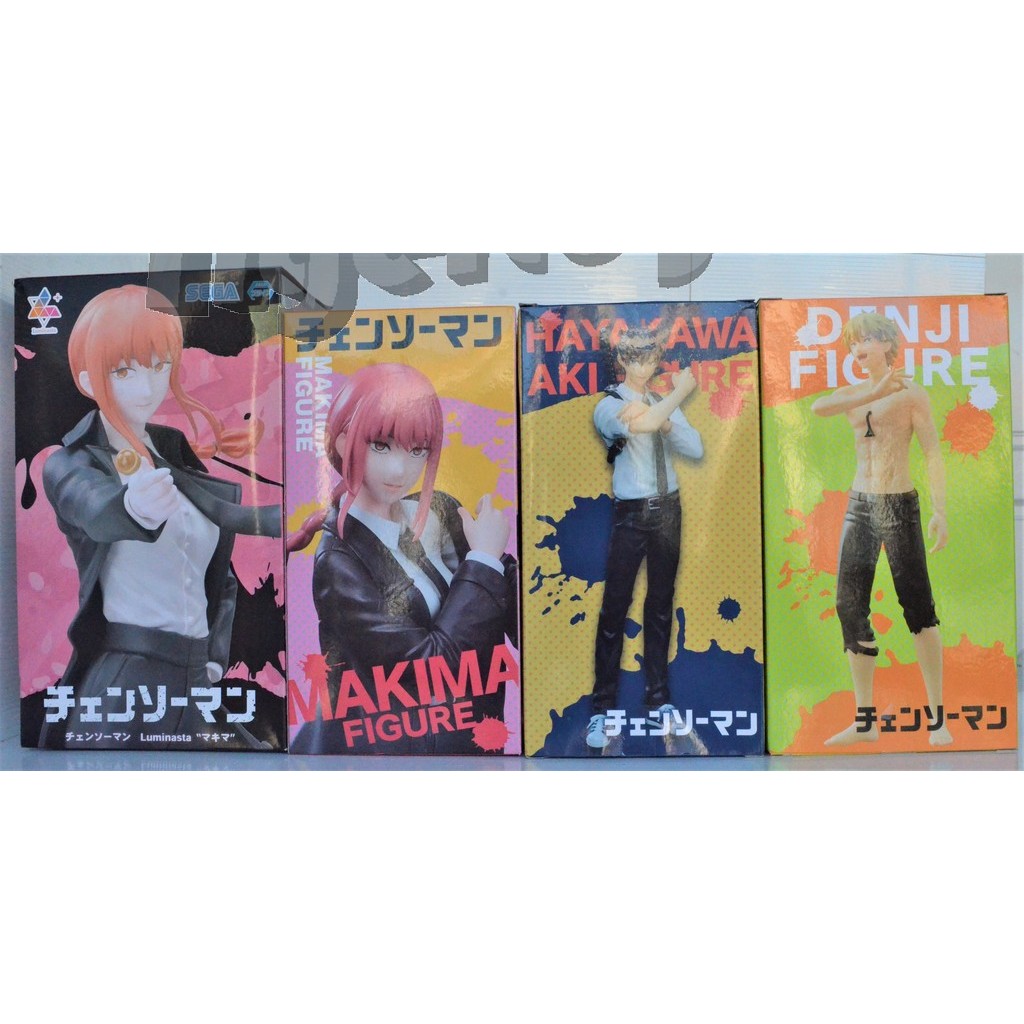 Taito Chainsaw Man, Hayakawa Aki , Makima,Luminasta Denji Figure  JP