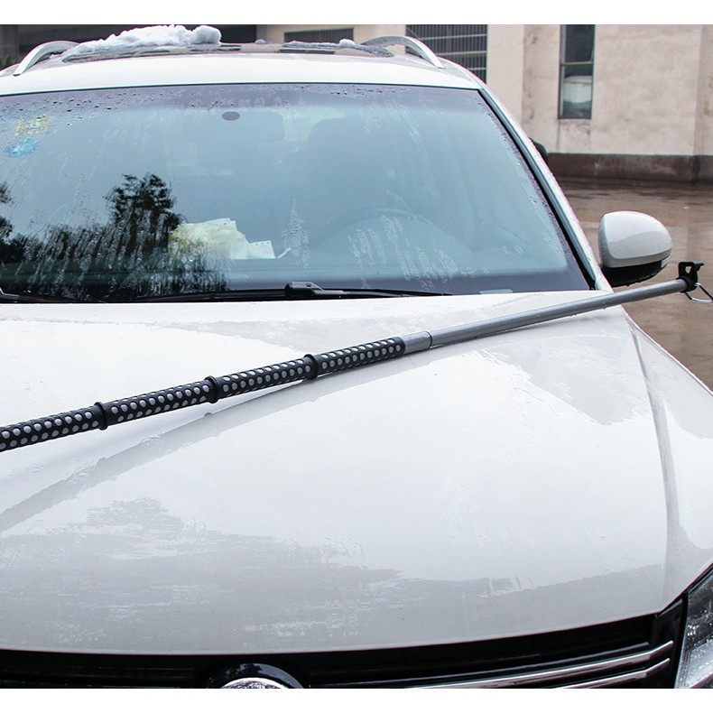 【ส่งจากไทย】ที่แขวนเสื้อในรถ ราวตากผ้าด้านหลังเบาะรถยนต์ ราวตากผ้าด้านหลังพับเก็บได้ เสาตากผ้า รับน้ำหนักได้ 60กก - รูปที่ 5