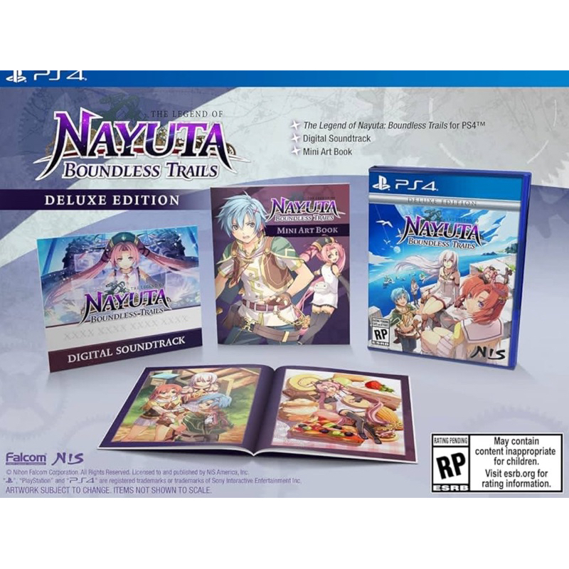 (ใส่โค้ดShopee : DDXFEBW4 ลด10%) PS4 : THE LEGEND OF NAYUTA: BOUNDLESS TRAILS | Z1/US