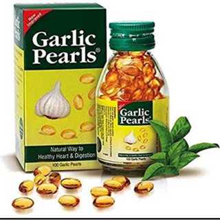GARLIC PEARLS น้ำมันกระเทียม สมุนไพร บำรุงร่างกาย 100 เเคปซู…