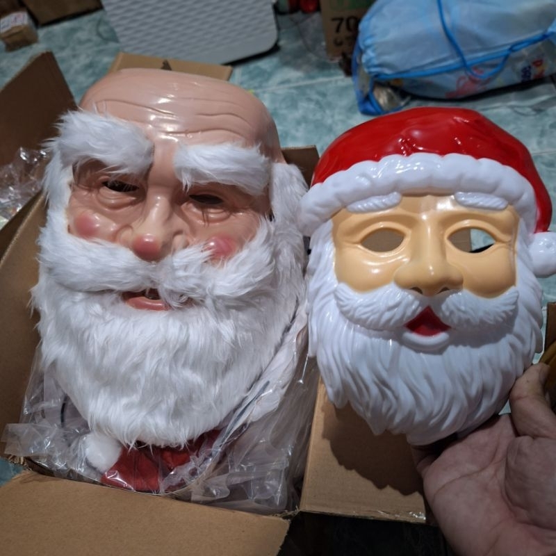 🎅พร้อมส่ง🎅หน้ากากซานตาคลอส Santa เทศกาลคริสมาสต์ Merry Christmas iallshop - รูปที่ 3