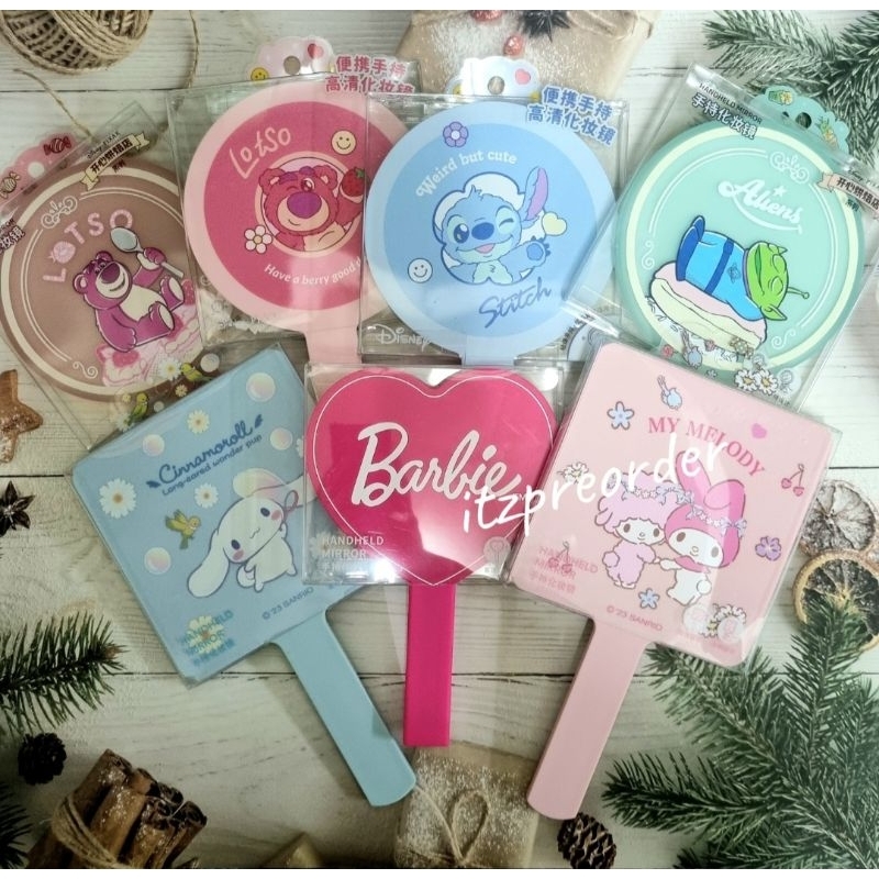 Miniso กระจกแบบถือลายสุด cute