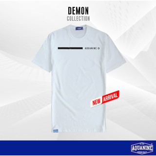 AQUANINE เสื้อยืดผู้ชาย เสื้อยืดผู้หญิง รุ่น DEMON มินิมอล ส…
