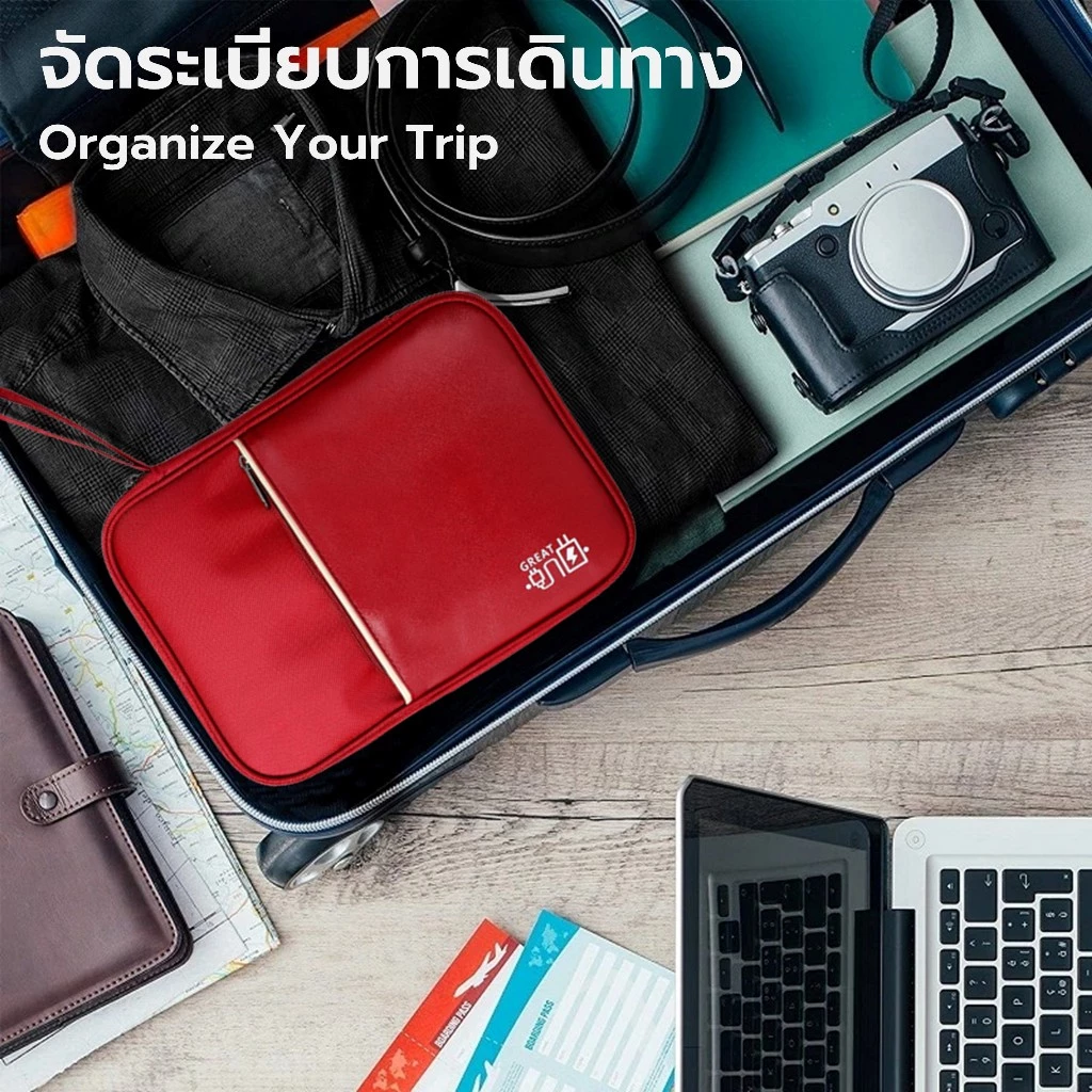 กระเป๋าจัดระเบียบอุปกรณ์อิเล็กทรอนิกส์และอุปกรณ์มือถือ thumbnail 10