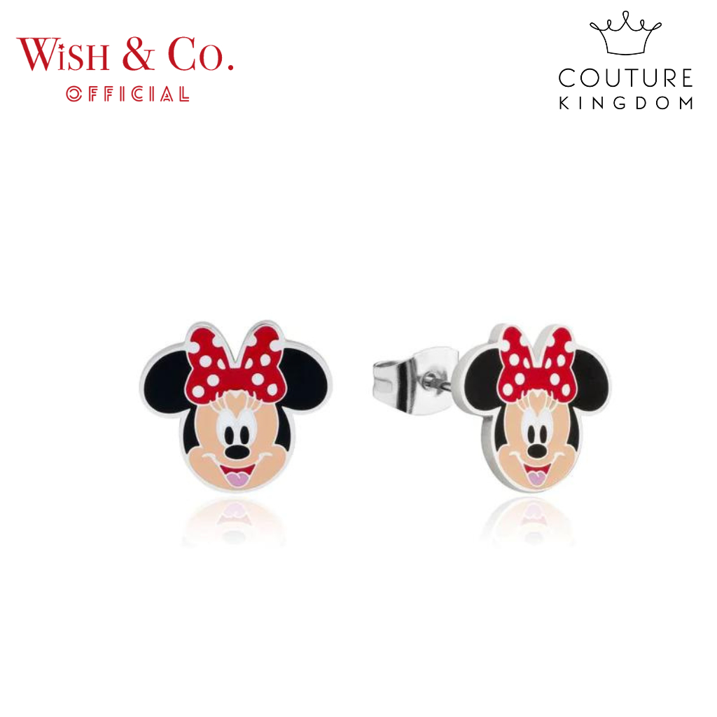 Couture Kingdom D100 Minnie Mouse Earrings ต่างหู Minnie Mouse
