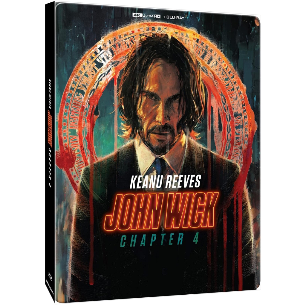 John Wick: Chapter 4 (SteelBook Limited Edition) [4K Ultra HD + Blu-Ray] (ไม่มีไทย) (Imported) *แผ่น