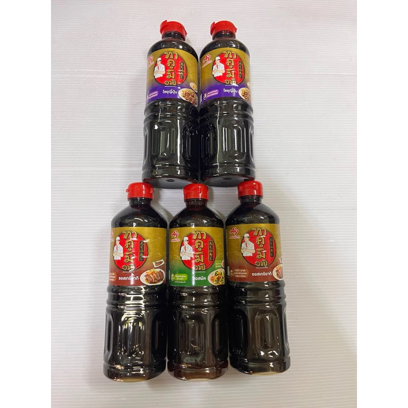 ทุคามิ-อายิ ซอสโชยุ ซอสผัด ซอสเทริยากิ 500ML
