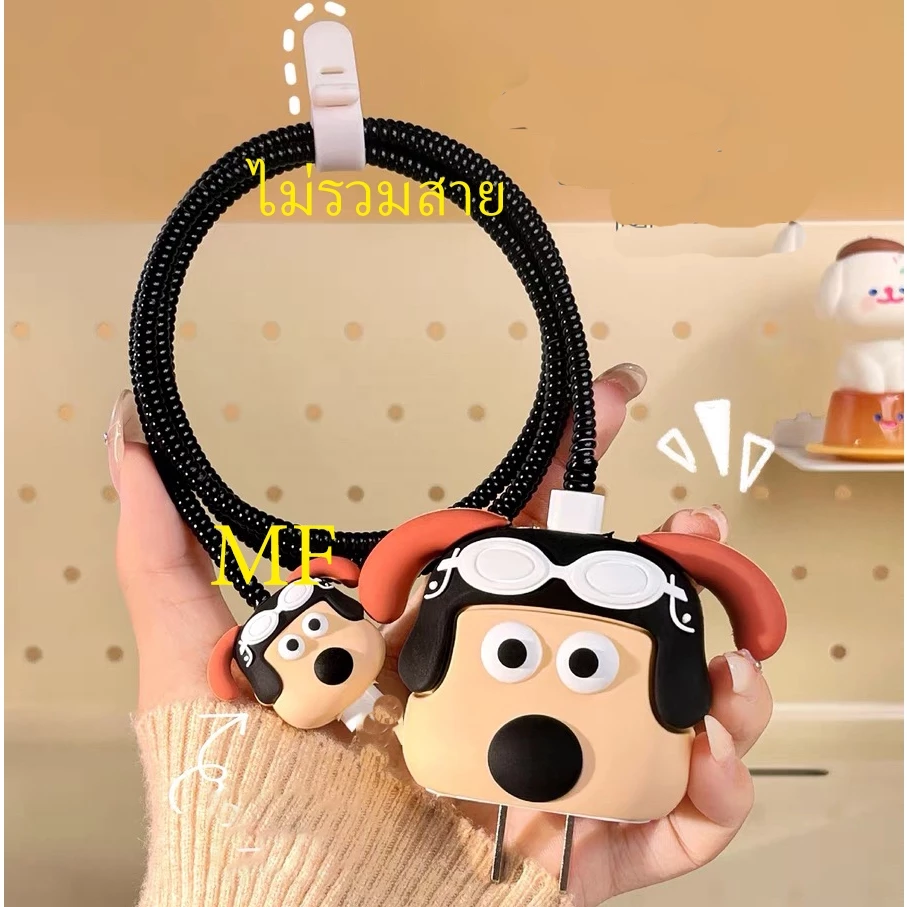 ตัวถนอมสายชาร์จ Cable Protector ลายการ์ตูน สำหรับ Power Adapter 18W/20W thumbnail 5