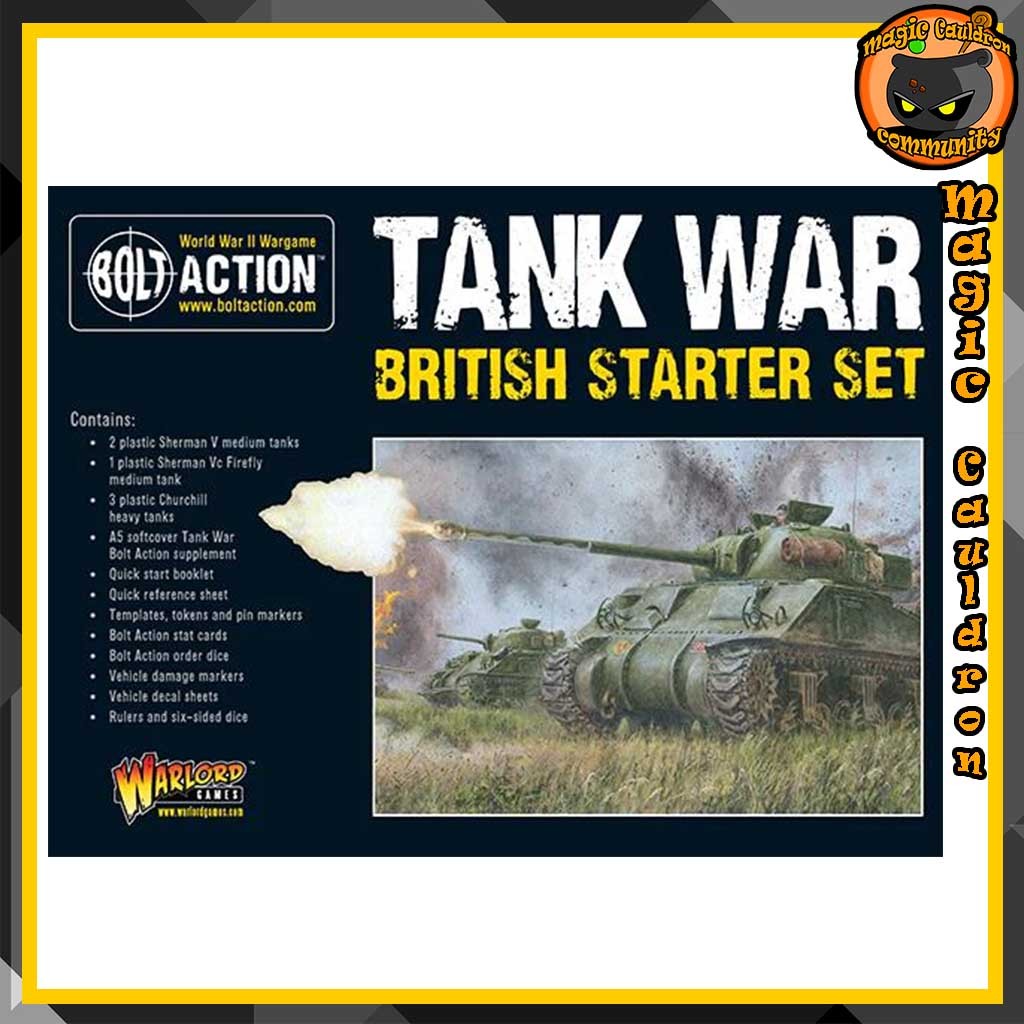 Tank War British Starter Set Bolt Action