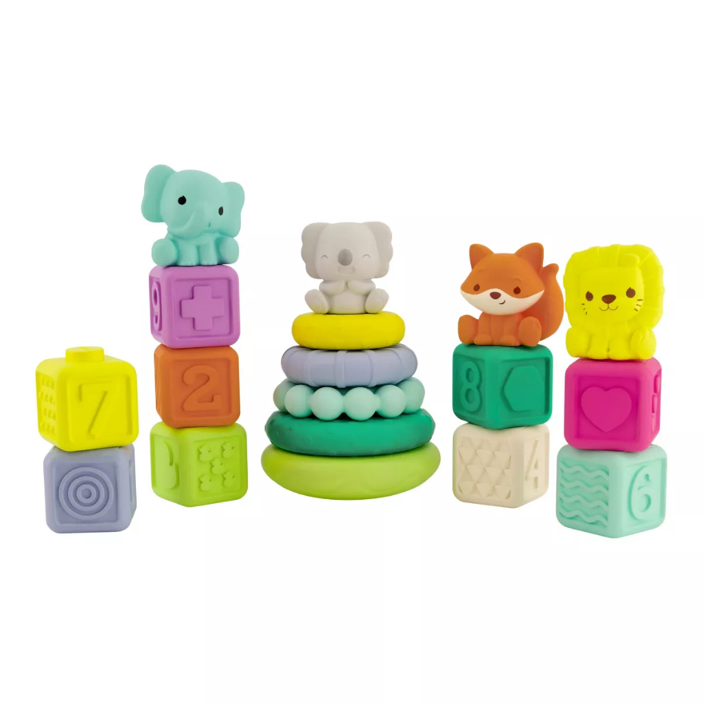 Infantino : Stackables Activity Playset - เซ็ตของเล่นเสริมพัฒนาการ