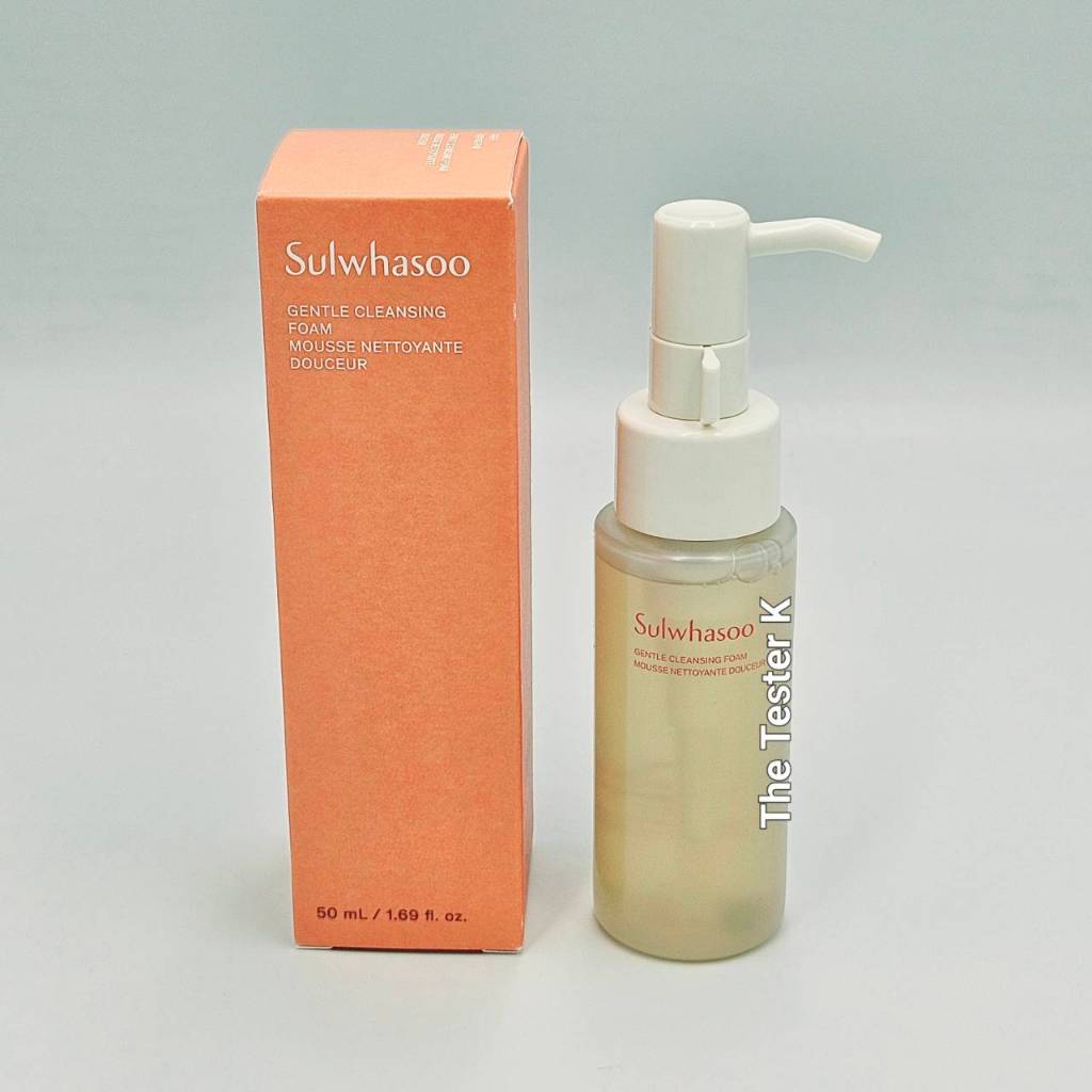 #พร้อมส่ง Exp4/8/27,20/10/28 #Sulwhasoo Gentle Cleansing Foam ขนาด200ml, 50ml