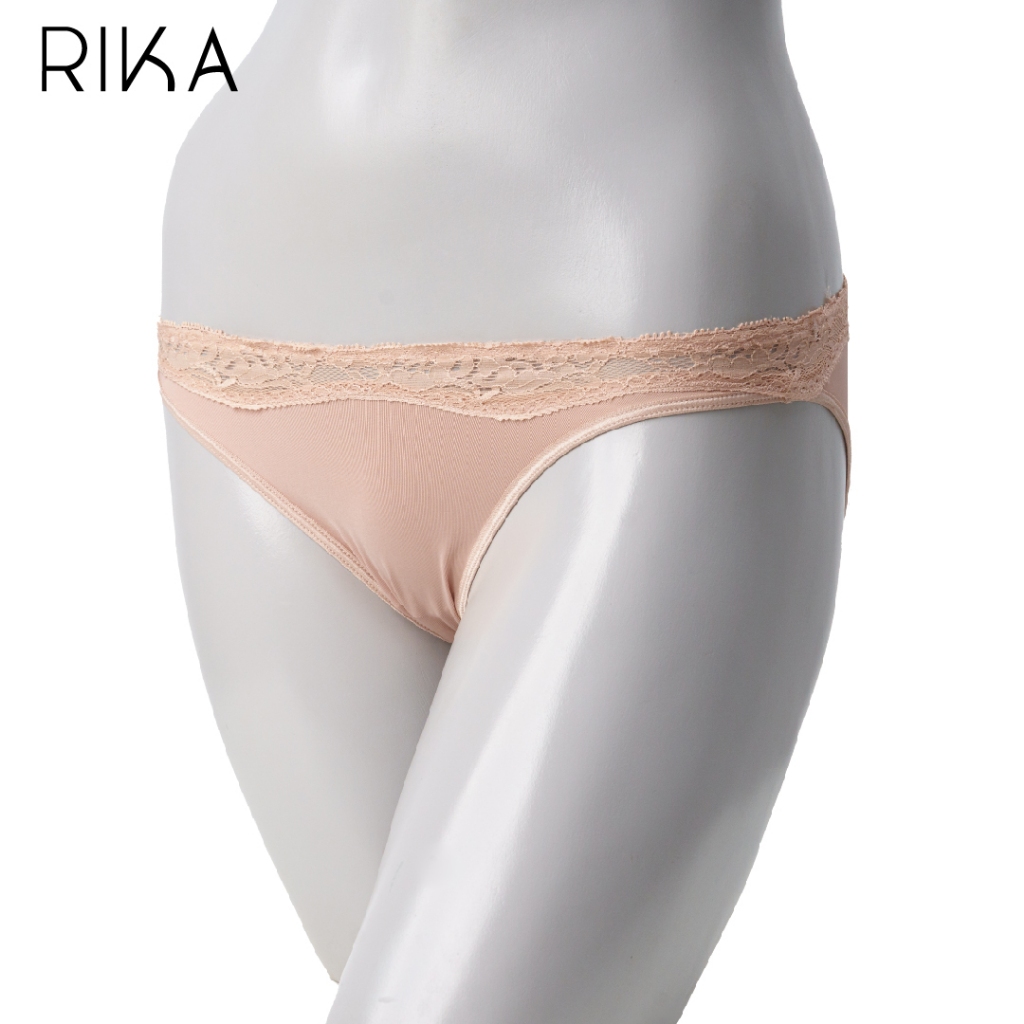 RIKA กางเกงใน BIKINI SEXI ผ้าLYCRA แต่งลูกไม้ รุ่น GV2149 — صورة 4