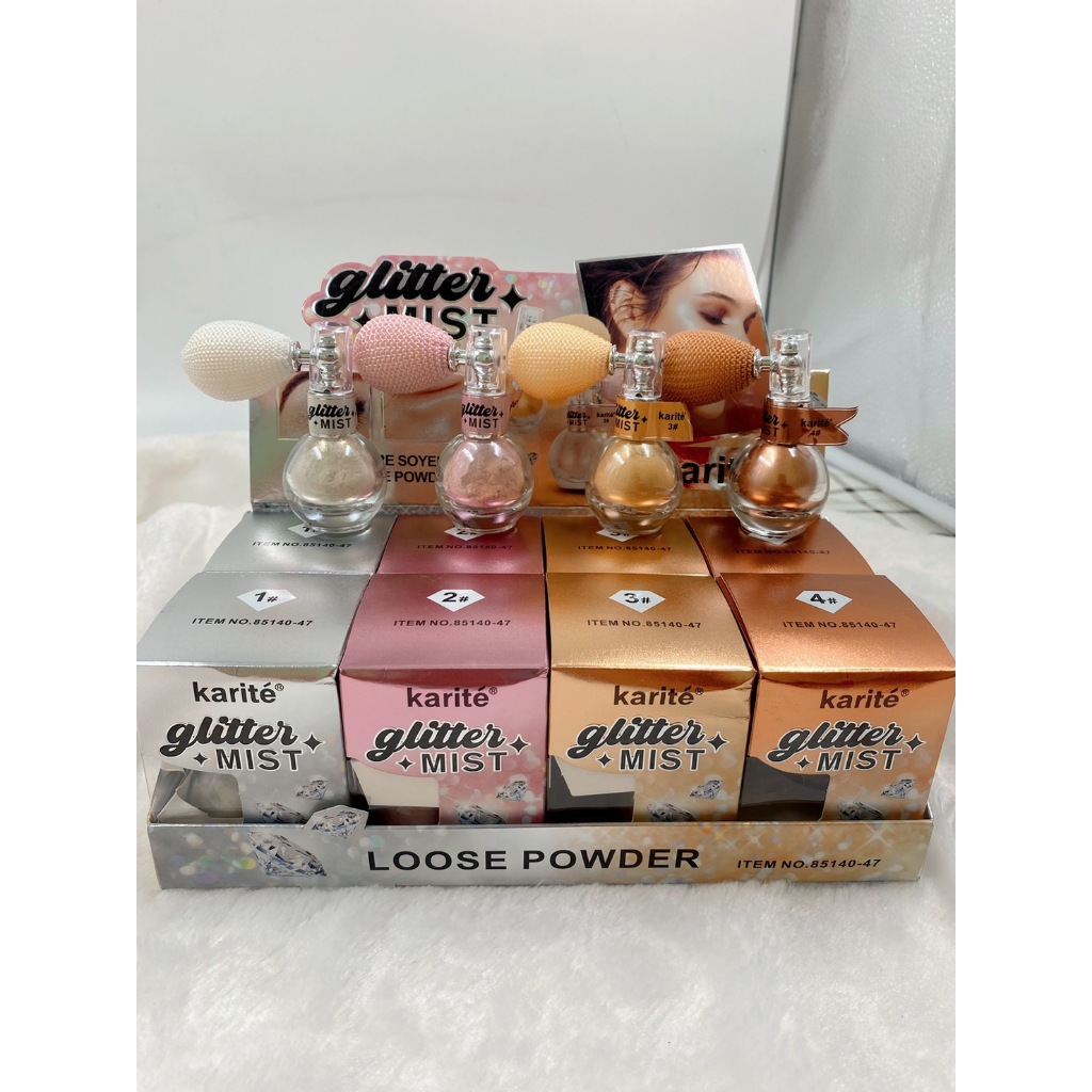 85140-47 สเปรย์กลิตเตอร์ Karite​ ​กลิต​เตอร์ปังๆ​ กากเพชรฉ่ำๆ ฉีดได้ทั้งหน้าและตัว ดูมีเสน่ห์สุดๆ