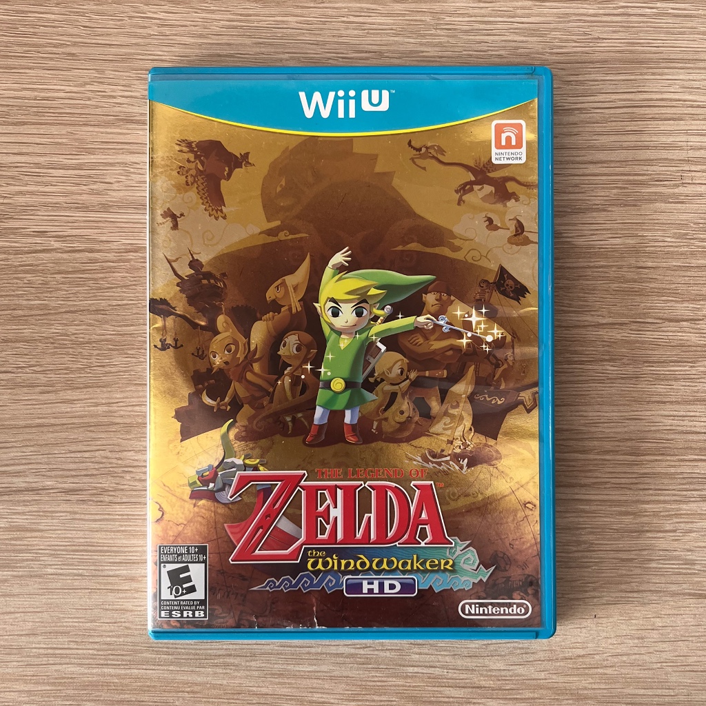 แผ่นแท้ Nintendo Wii U : The Legend of Zelda: The Wind Waker HD มือสอง โซนอเมริกา (US)