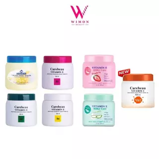 Carebeau Vitamin E/Milky Body Cream แคร์บิว วิตามินอี/มิลค์กี้ บอดี้ครีม 500 ml.