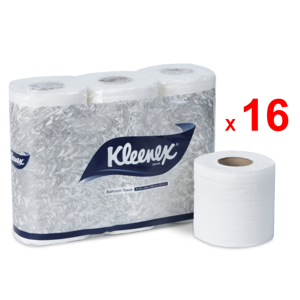 KLEENEX กระดาษชำระคลีเน็กซ์ บาธรูม ทิชชู่ รหัสสินค้า 03613B หนา 2 ชั้น สินค้าคิมเบอร์ลี่ย์-คล๊าค โปร