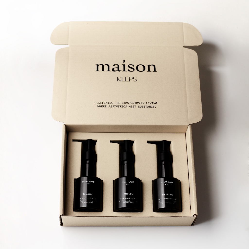 [SET]maison KEEPS Lifestyle | Hydrating Scented Hand&Body Wash|3 กลิ่น|300 ml. สบู่เหลวล้างมืออาบน้ำ