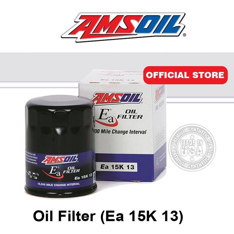 (A-FTEA15K13) AMSOIL Oil FILTER EA15K13 ไส้กรองแท้จากอเมริกา ระยะเปลี่ยน 24,000 กม.