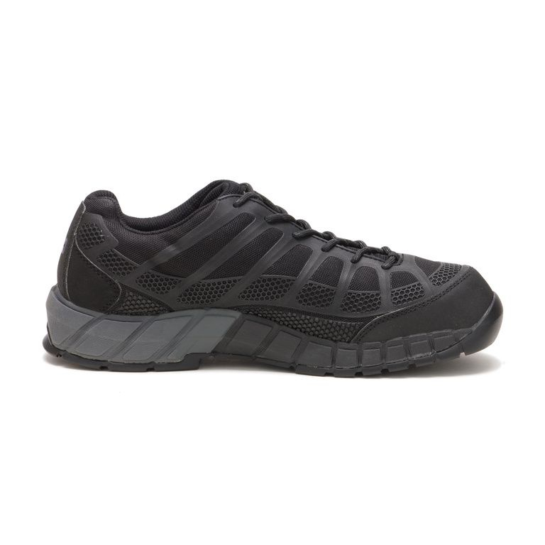 [พร้อมส่ง] Caterpillar Men's Streamline Comp Toe Work Shoe รุ่น P90284  รองเท้าเซฟตี้ สีดำ