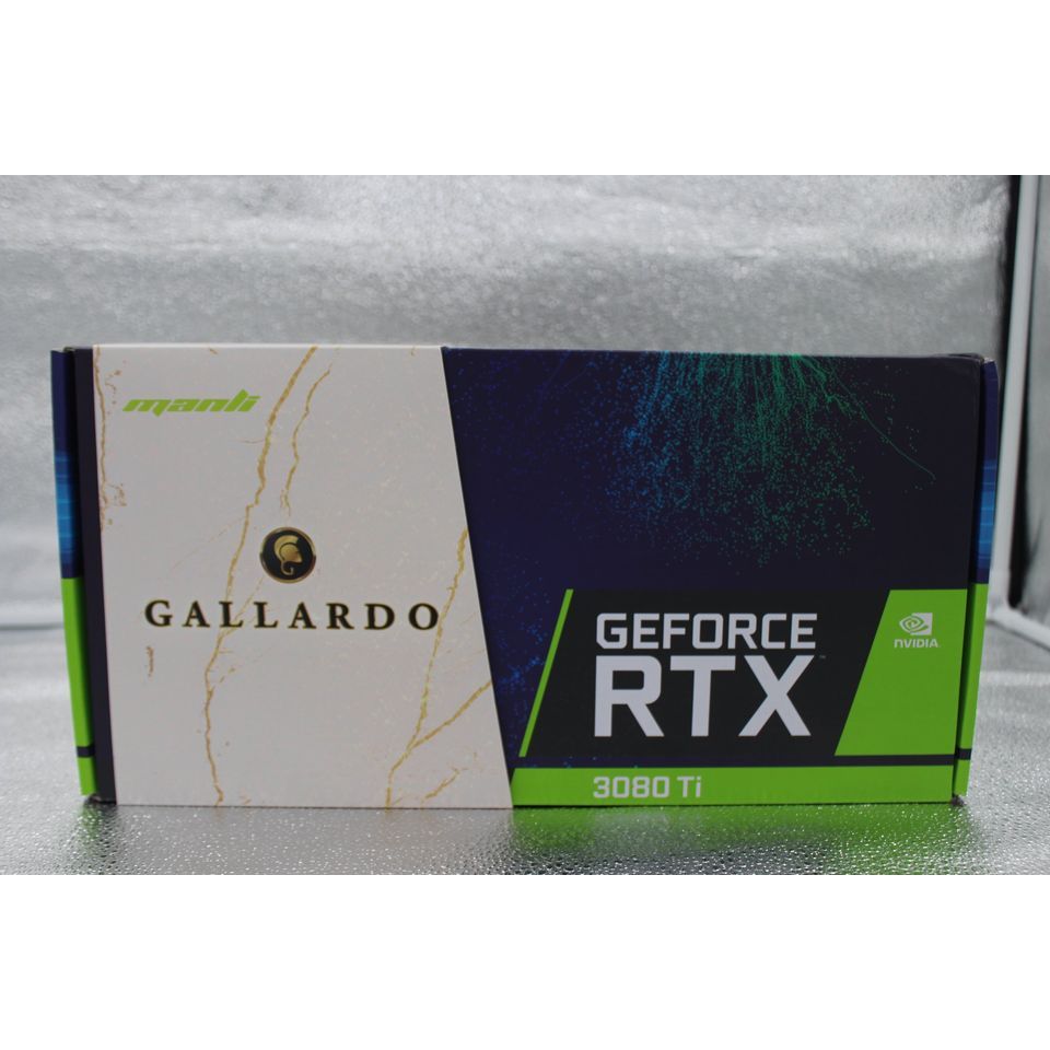 MANLI RTX 3080 ti GALLARDO 12GB ประกันไทย สินค้าใหม่ มือ1 ยังไม่ผ่านการใช้งาน ยังไม่โดนไฟ กล่อง+ใบเส