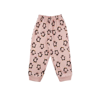 Chelsee ชุดนอนแขนยาว เด็กผู้หญิง รุ่น 237965 ลายแพนกวิน อายุ 2-10 ปี ผ้า Cotton Interlock ผ้านิ่ม ไม่หนาไม่บาง
