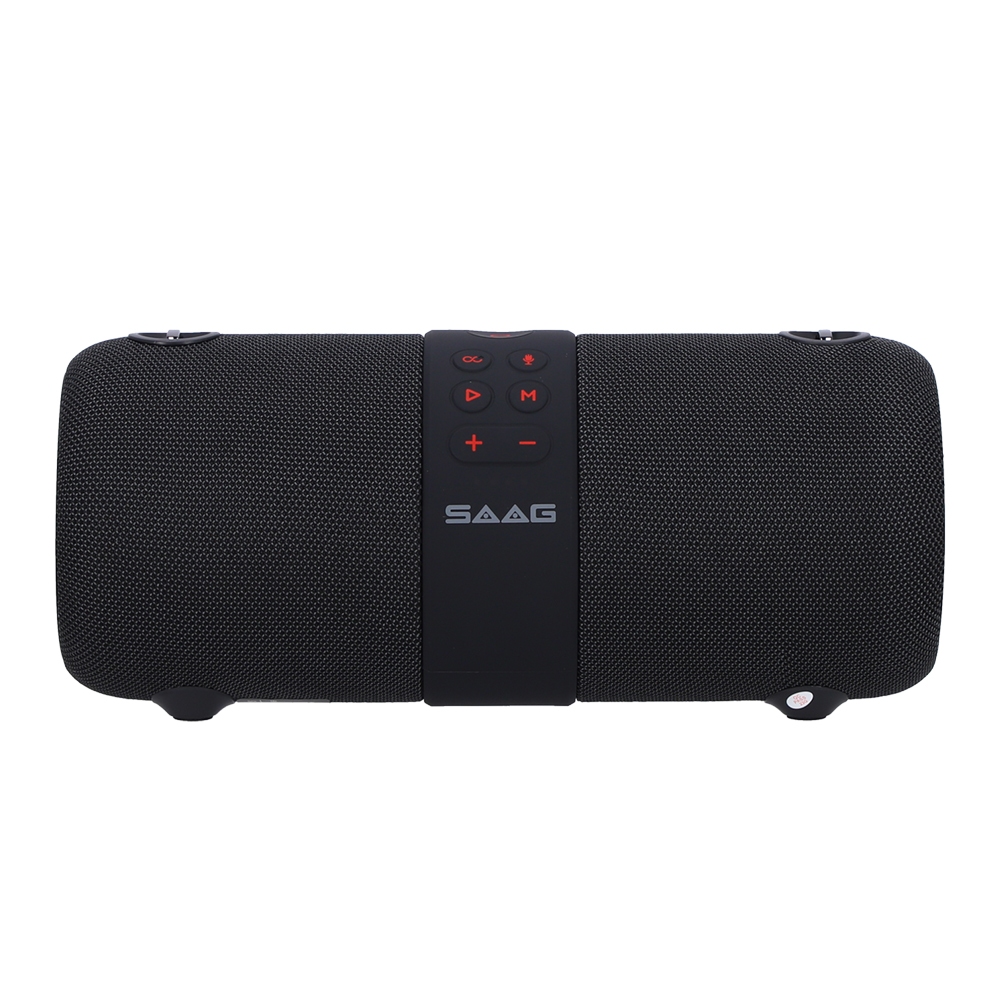 BLUETOOTH SPEAKER (ลำโพงบลูทูธ) SAAG NOVA (P11S) BLACK