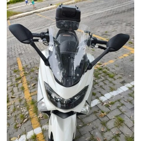 กระจกก้านยาว YAMAHA R15, R3 ลายเคฟล่าปรับได้ มองชัดไม่หลอกตา - รูปที่ 6