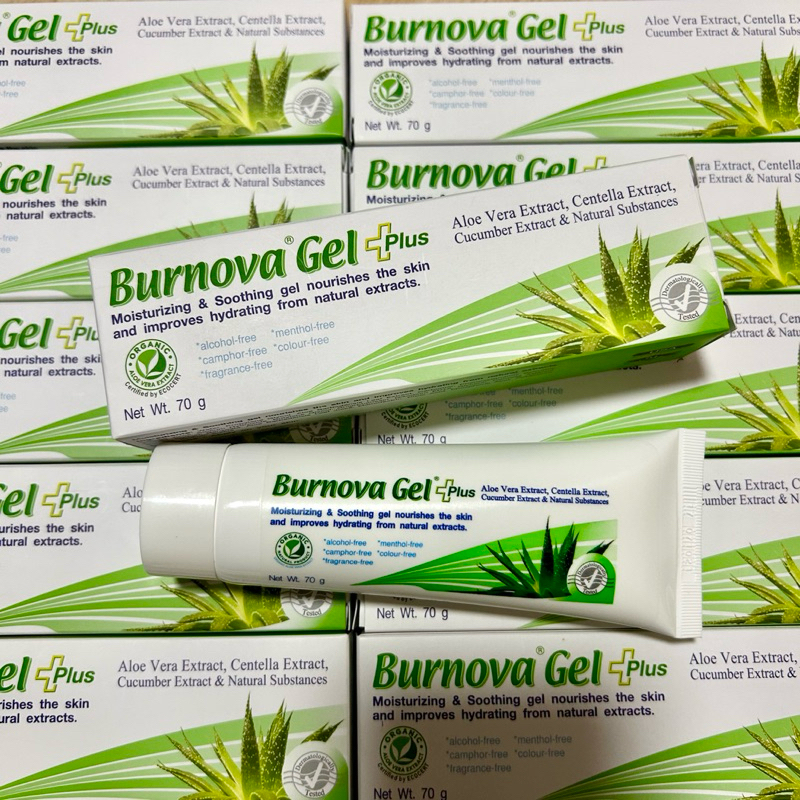 Burnova Gel Plus เบอโนวาเจล 70gm. (หลอดใหญ่) แท้100%
