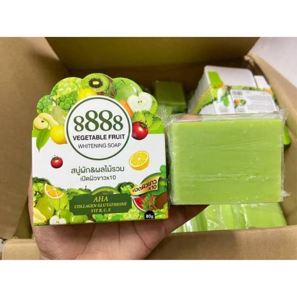 สบู่8888ผัก&ผลไม้รวม 80 g