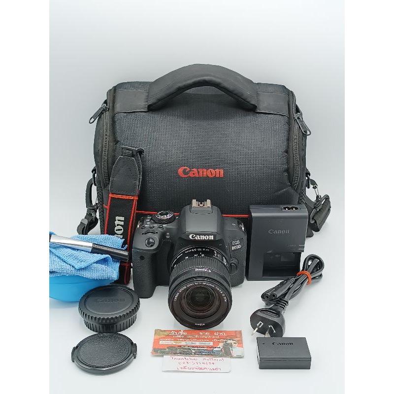 กล้อง Canon 800D+18-55 F4-5.6 IS STM มีรา กล้องมือสอง เลนส์มือสอง