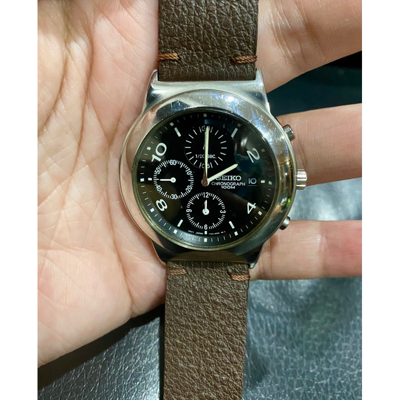 Seiko chronograph 100M cal.7T-92